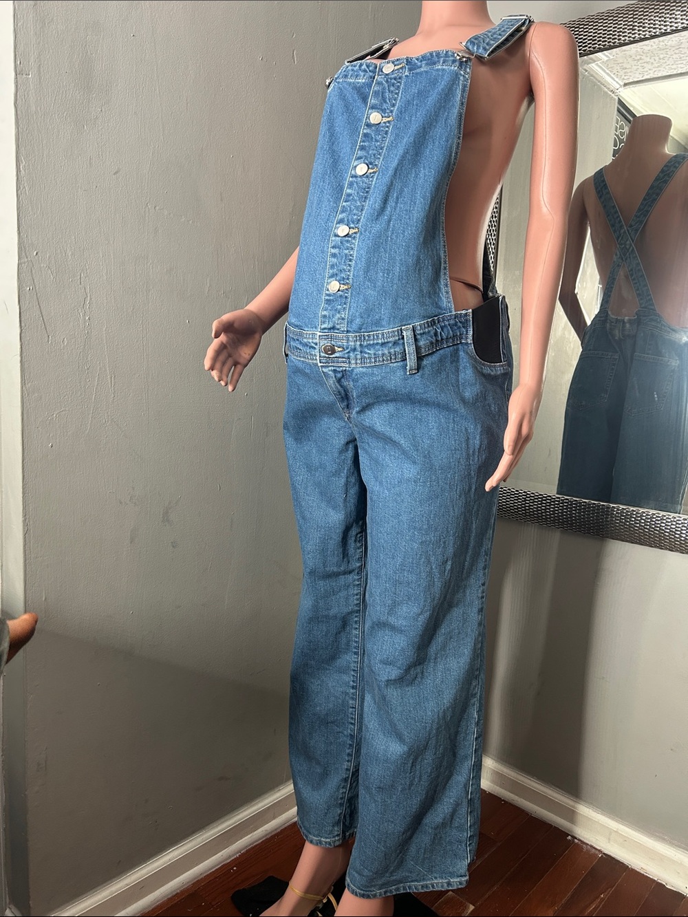 Isabel Maternity overall wide leg